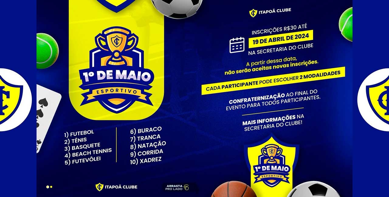 1º de maio esportivo